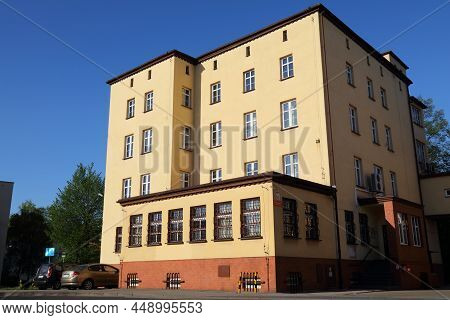Jastrzebie Zdroj, Poland - May 11, 2021: Tax Office (polish: Urzad Skarbowy) In Jastrzebie Zdroj, Po