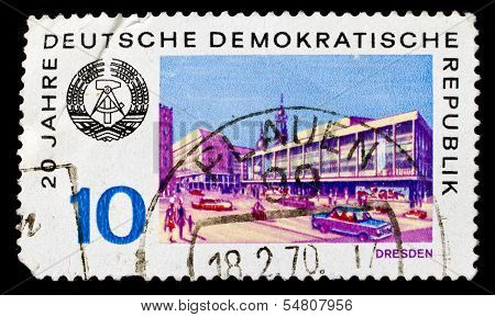 Gdr Stamp Dresden