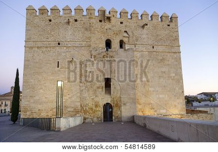 Calahorra Tower On The Roman Bridge In Cordoba