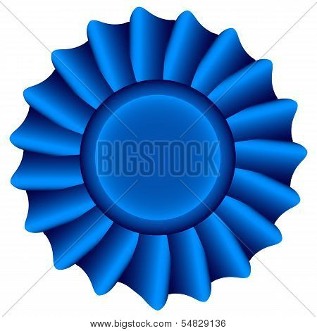 Blue Vector Label