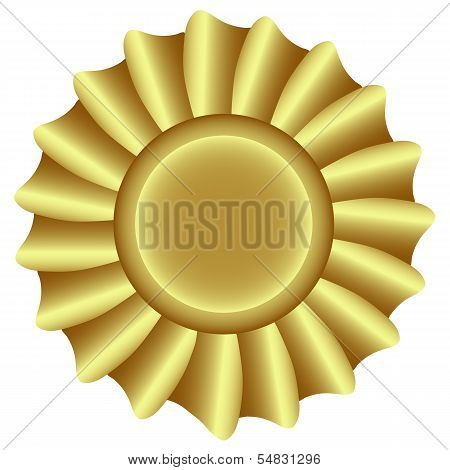 Yellow Vector Label