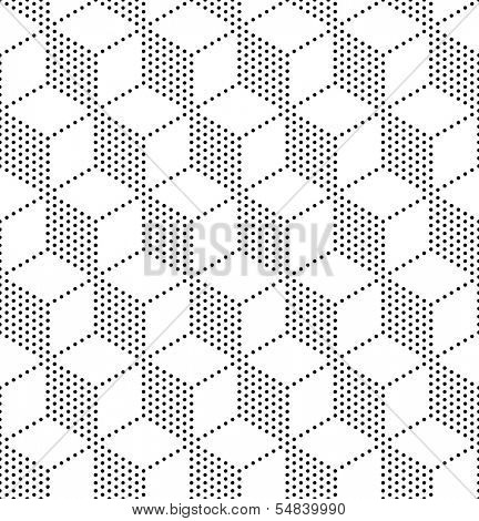 3d Seamless Cubes Pattern