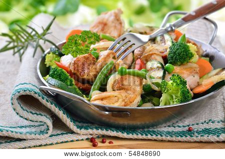 Crispy chicken fillet
