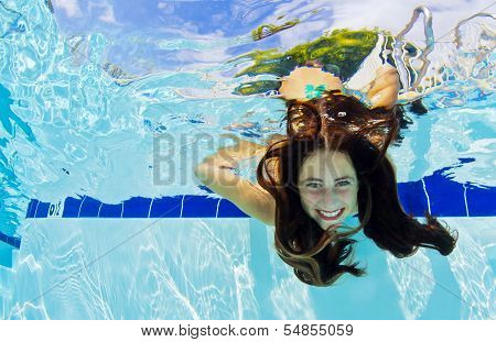 Girl Underwater