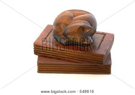 Cat Book End