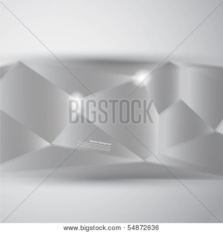 Vector abstract background. Polygonal pattern