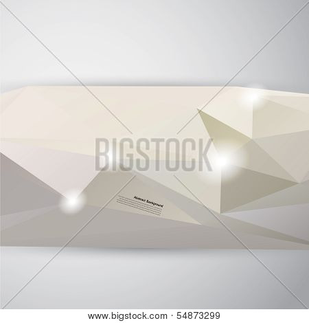 Vector abstract background. Polygonal pattern