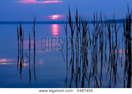 Evening On River