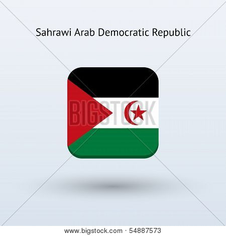 Sahrawi Arab Democratic Republic flag icon