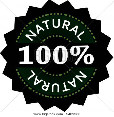 100 % natürliche label