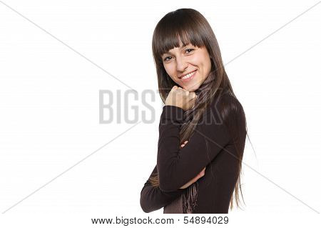 Smiling woman