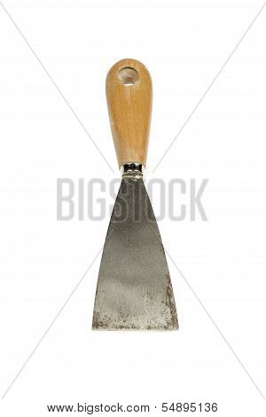 Spattle Isolated On White Background