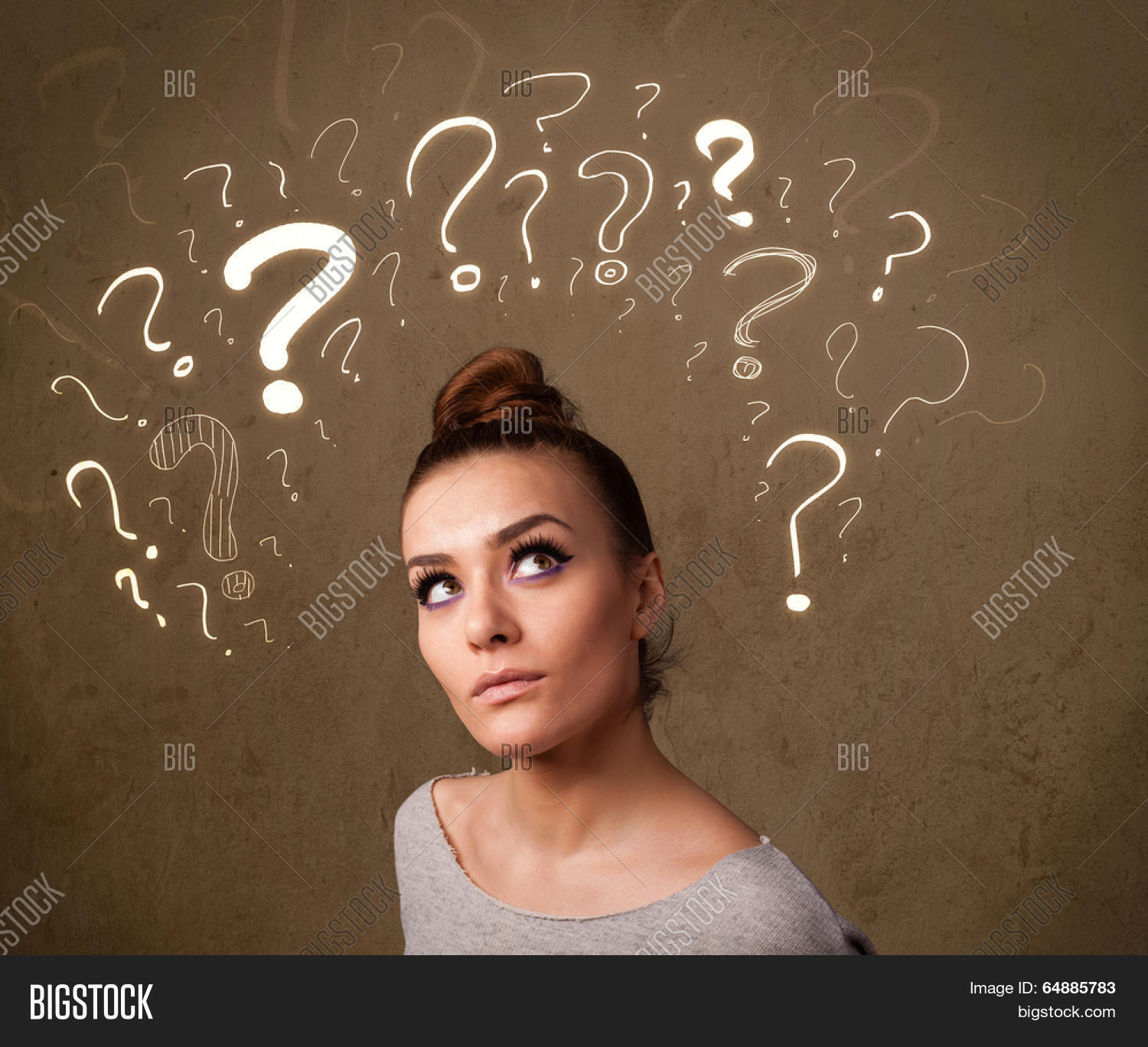Teenage Girl Question Image & Photo (Free Trial) Bigstock