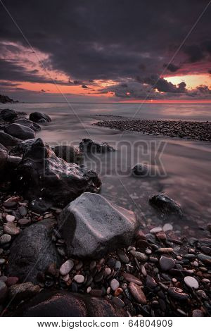 Dramatic sky.