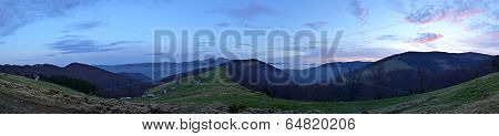 Mountain Carpathian Landscape