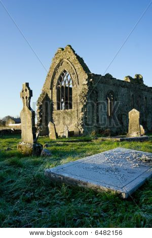 阿森赖多米尼加共和国男修道院，详细说明和公墓