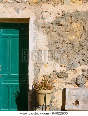 Tabarca Island streets in Alicante Valencian community Spain
