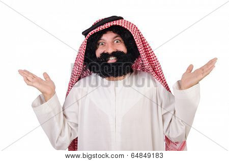 Arab man in diversity concept