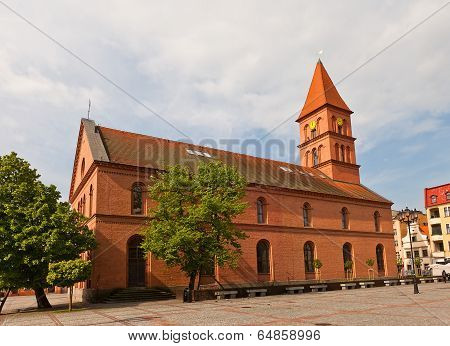 Evangelical Church Of Holy Trinity (1824). Torun, Poland
