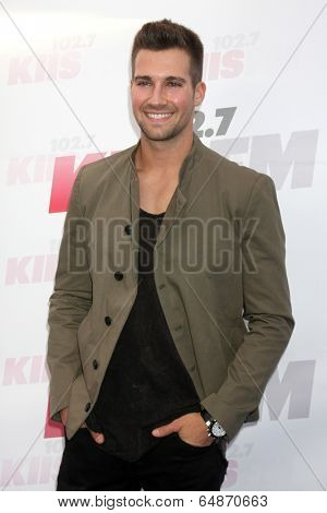 LOS ANGELES - MAY 10:  James Maslow at the 2014 Wango Tango at Stub Hub Center on May 10, 2014 in Carson, CA