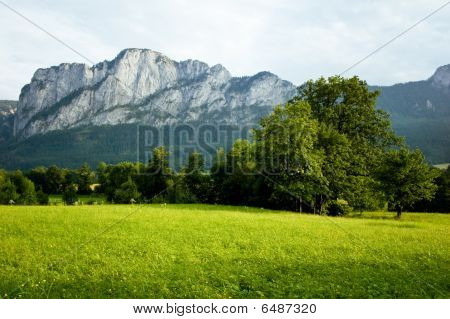 Landscape in Salzkammergut