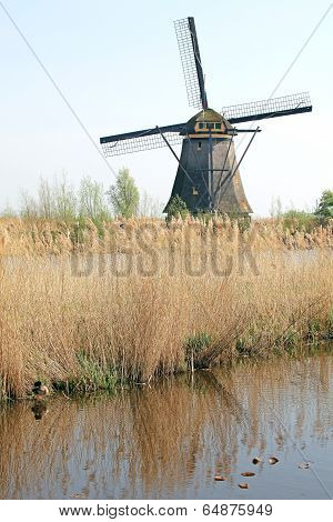 Windmills At Kinderdijk, Netherlands