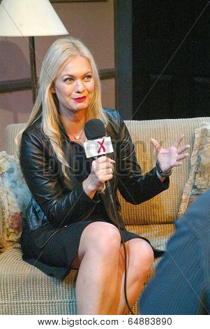 HOLLYWOOD, MAY 6:  Angeline Rose Troy arrives for the post play interview with 