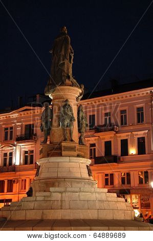 The Monument Of The Catherine Ii The Great