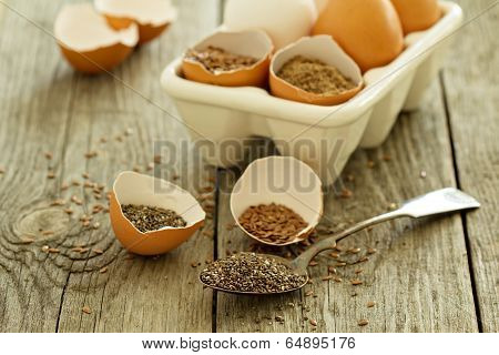 Natural egg replacers