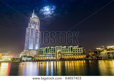 Address Hotel In The Downtown Dubai Area Overlooks The Famous Dancing Fountains