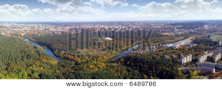 The Vilnius City Panorama