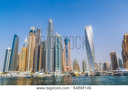 Dubai Marina Cityscape, Uae