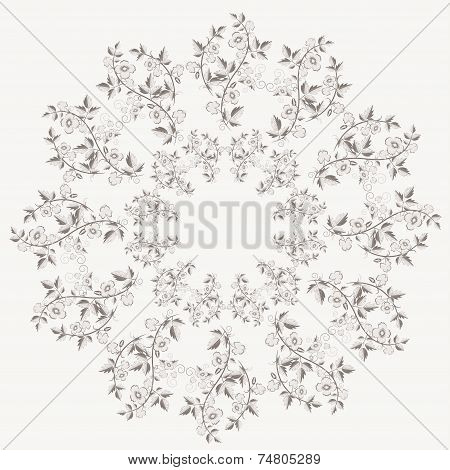 Vector template for folder, business card and invitation