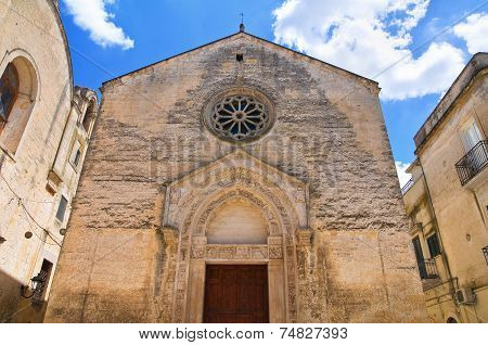 Church of St. Nicola dei Greci. Altamura. Puglia. Italy.