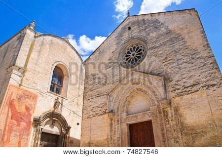 Church of St. Nicola dei Greci. Altamura. Puglia. Italy.