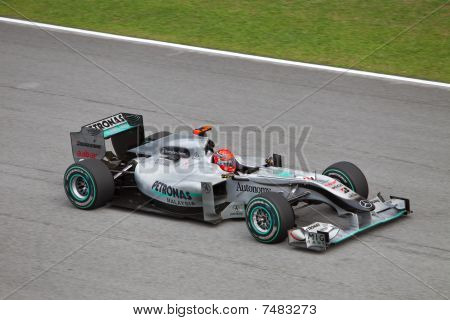 Michael Schumacher Malesian F1