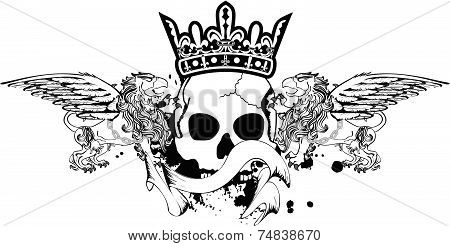 gryphon tattoo tshirt coat of arms5