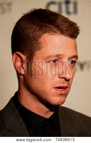 NEW YORK-OCT 18: Actor Benjamin McKenzie attends the 2nd Annual Paleyfest New York Presents: 'Gotham' at Paley Center for Media on October 18, 2014 in New York City.