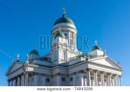 Tuomiokirkko cathedral Helsinki. Finland