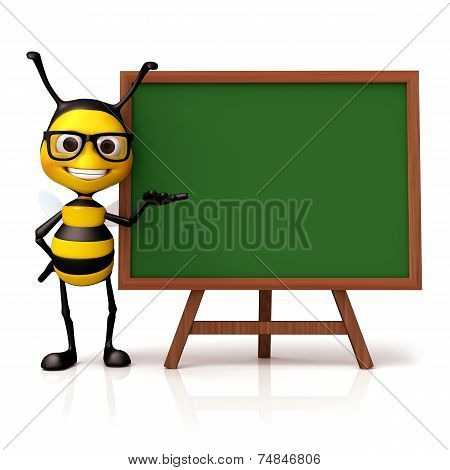 Bee hold and green board