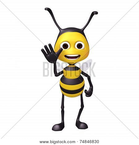 Bee stop hand postion