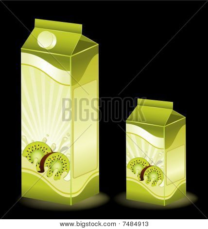 milchig Verpackungsprodukt