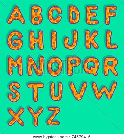 Mushroom Alphabet