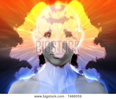 Ikona kobiece zdrowia psychicznego