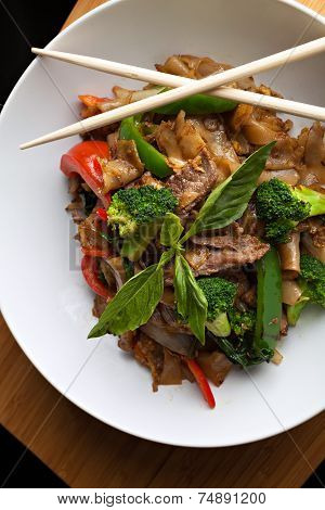 Drunken Noodle Thai Food