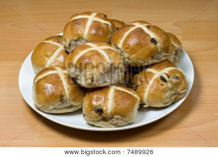 Hot cross buns