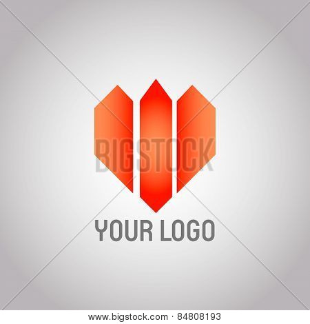 Real Estate Vector Logo Design Template. Realty Abstract Symbol. Business Corporate Sign. Financial