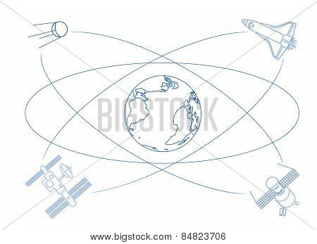 Logo For International Day Of Human Space Flight
