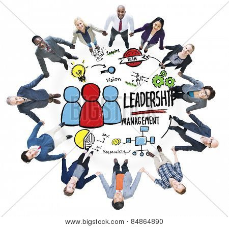Diversity Casual People Leadership Management Team Support Concept