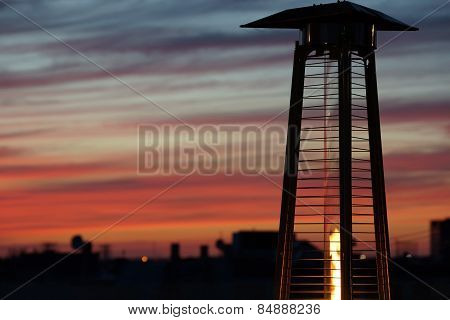 Warm sunset
